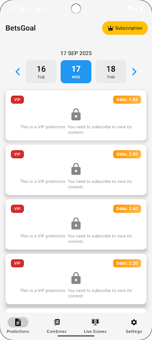 BetsGoal - Betting Tips Screenshot 0