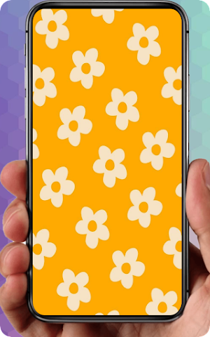 Preppy Yellow Wallpaper Screenshot 3