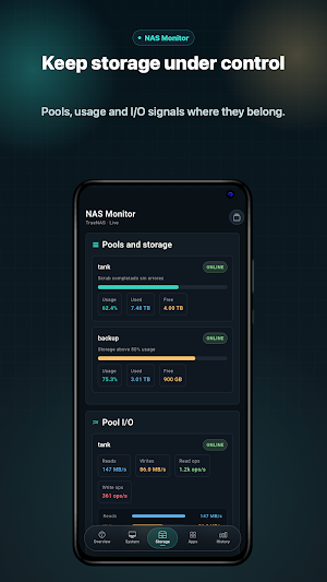 NAS Monitor Screenshot 2