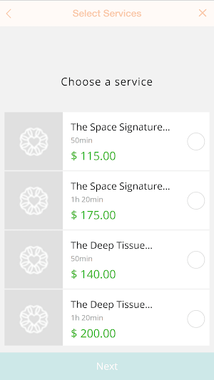 Space Spa and Wellness Screenshot 2