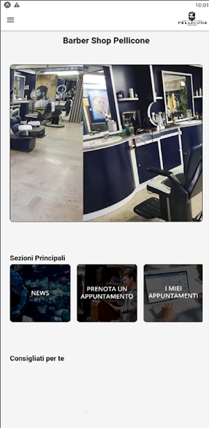 Barber Shop Pellicone Screenshot 2