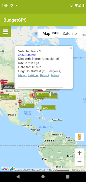 BudgetGPS Screenshot 1