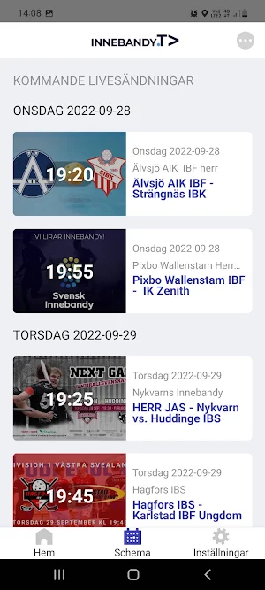 InnebandyTV Screenshot 1
