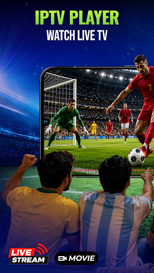 Live TV - IPTV Fast Player Screenshot 0
