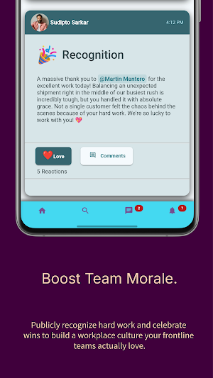EvoKomms: Frontline Connect Screenshot 1