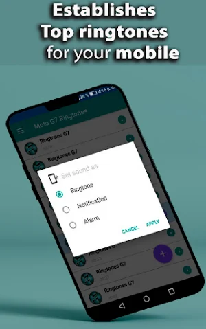moto g7 ringtones Screenshot 1