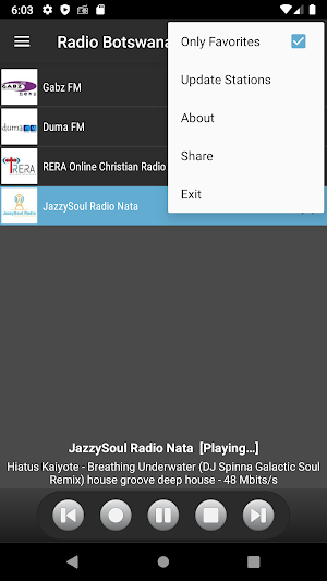 RADIO BOTSWANA Screenshot 2