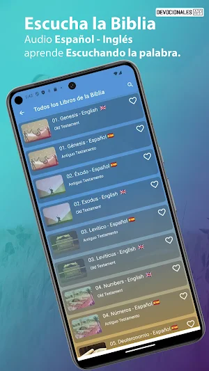 Biblia Bilingüe Screenshot 1