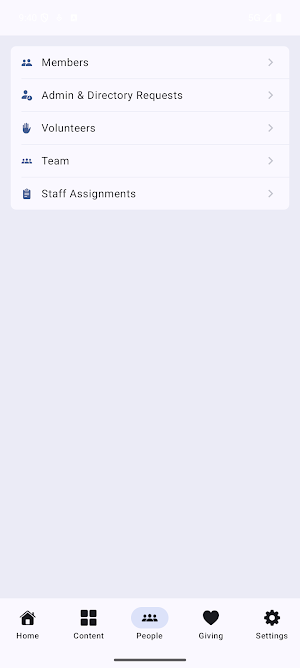 Church Compass Admin Screenshot 3