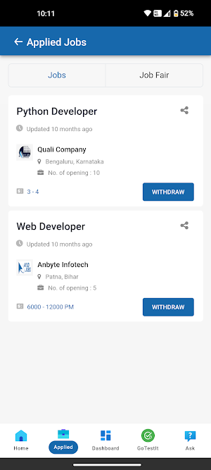 Ayud Career Booster Screenshot 3
