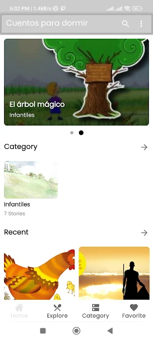 Cuentos para niños para dormir Screenshot 0