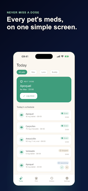 Pet Medication & Pill Reminder Screenshot 0