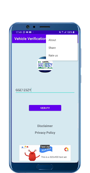 ConfirmMe -Best Nigeria Cars/Vehicles Verification Screenshot 0