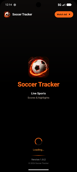 Soccer Tracker Screenshot 1