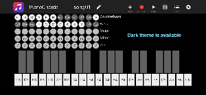 Piano Chords: keys + accordion Screenshot 3