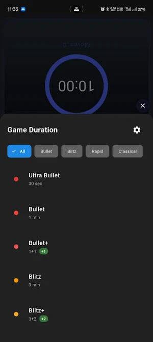 eChess Clock Screenshot 1
