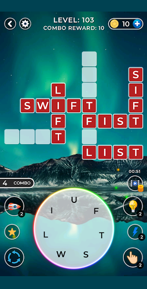 Letters connect - puzzle game Screenshot 1