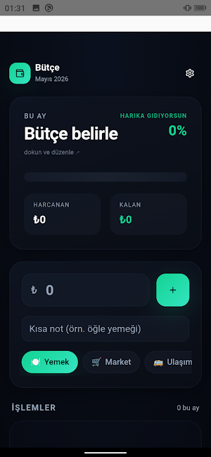 NetBakiye - Harcama İzleyici Screenshot 1