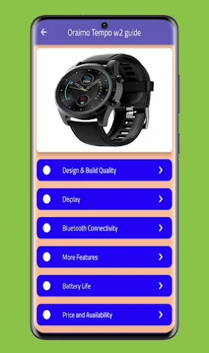 Oraimo Tempo w2 Guide Screenshot 1