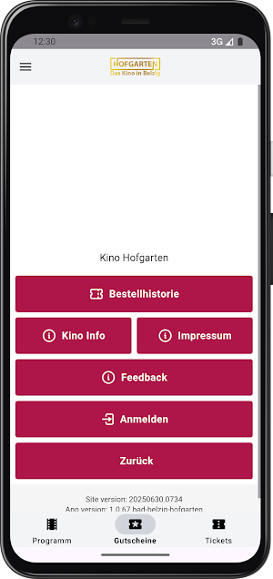Hofgarten Belzig Screenshot 0