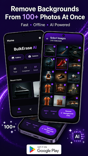 BulkErase: Batch Background AI Screenshot 0