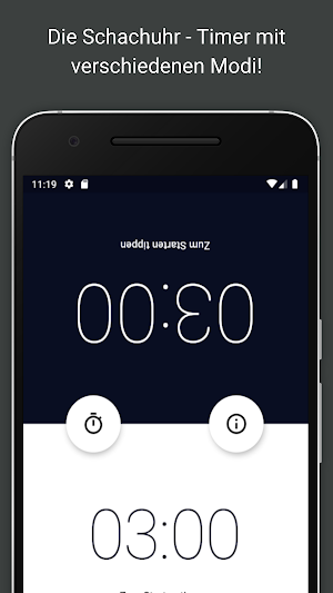 The chess clock - chess timer  Screenshot 0