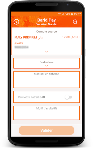 Barid Pay Screenshot 2