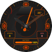 Volcano Explorer - watch face