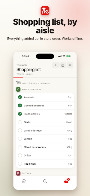 Menú Semanal: Meal Planner Screenshot 1