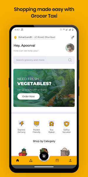 Grocer Taxi - Delivering Happi Screenshot 0
