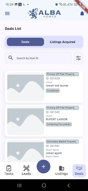 Alba Homes - Agent App Screenshot 2