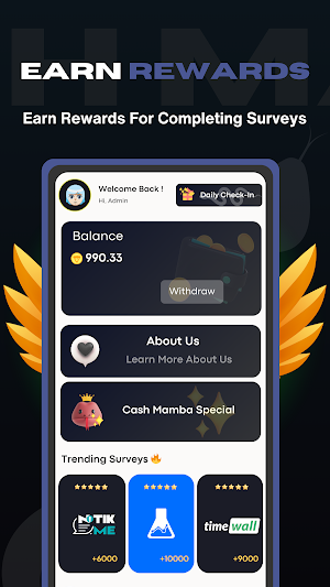 Cash Mamba - Earn Rewards Screenshot 1
