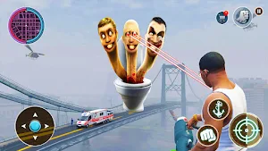 Scary Toilet  Grand Theft Mod Screenshot 3