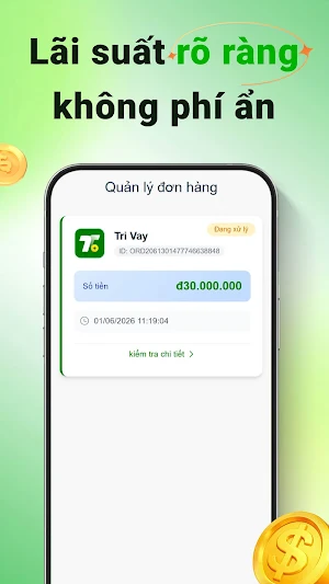Tri Loan - Vay tiền nhanh Screenshot 2