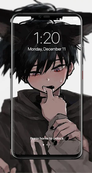 Anime Cat Boy Wallpaper Screenshot 0