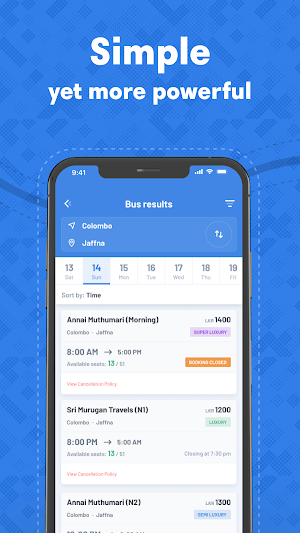 BusSeat.lk Screenshot 1