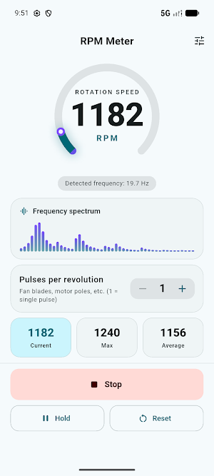 RPM Meter - Fan Tachometer Screenshot 0