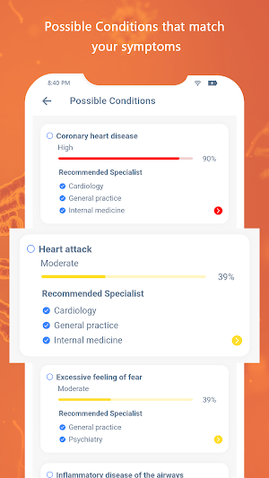 Symptom Checker & Medication Guide Screenshot 3