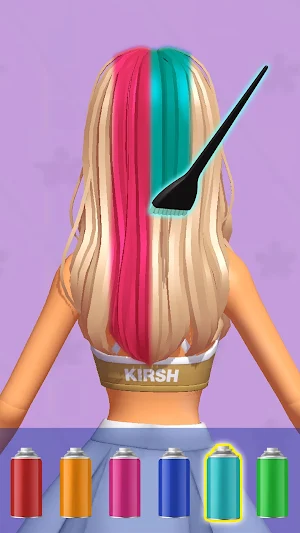 Doll 3D DIY: Doll Makeover Screenshot 2