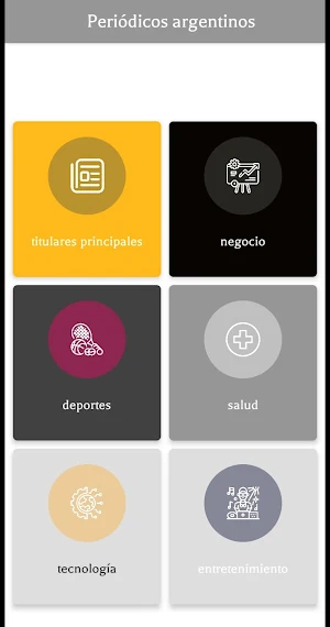 Titulares Principales Screenshot 3