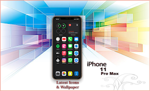 iPhone 11 Pro Max Launcher Screenshot 1