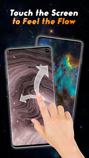 Fluid Screen Reverse Wallpaper Screenshot 1