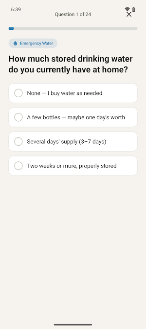 Home Resilience Planner Screenshot 0