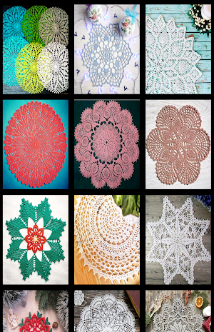 Crochet doily Screenshot 0