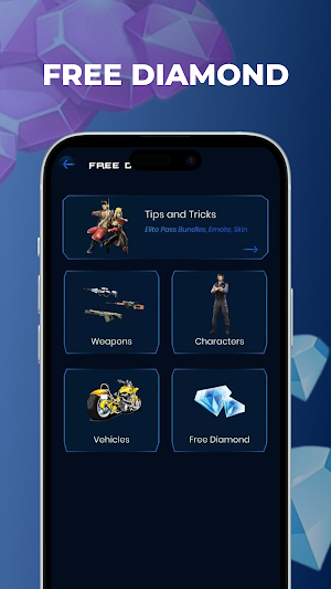 FF Diamond : View Emotes Screenshot 2