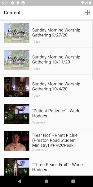 Preston Road Church of Christ Screenshot 2