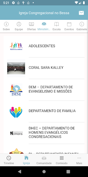 Igreja Congregacional no Bessa Screenshot 3