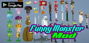 Funny Monster War Mod Melon Screenshot 0