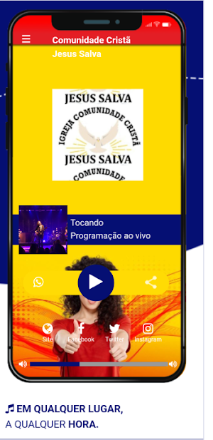 Comunidade Cristã Jesus Salva Screenshot 2