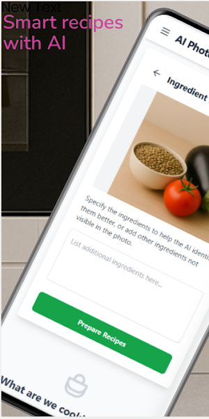 AI Photo Cooking Recipes Screenshot 0